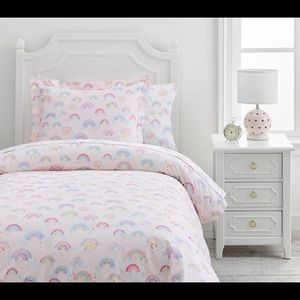 Pottery barn sheet set and duvet cover